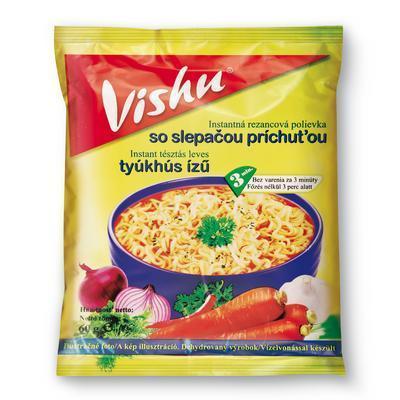 POLIEVKA INSTANTNÁ SLEPAČIA 60g VISHU