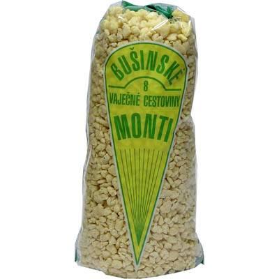 CESTOVINY MRVENICA VAJEČNÁ 200g MONTI BUŠINSKÁ 8-VAJEČNÁ