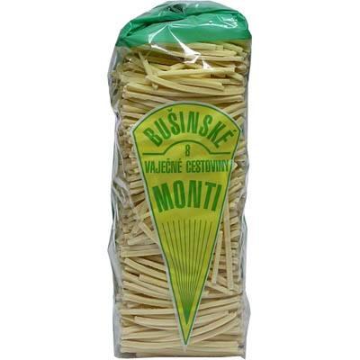 CESTOVINY REZANCE VAJEČNÉ 200g MONTI BUŠINSKÉ 8-VAJEČNÉ
