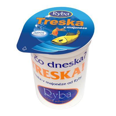 ŠALÁT TRESKA V MAJONÉZE 400g RYBA