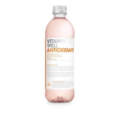 NÁPOJ VITAMIN WELL ANTIOXIDANT BROSKYŇA 0.5l PET VRATNÝ OBAL
