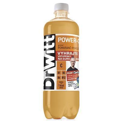 VODA DR WITT POWER-C-POMARANČ-POMELO 0.75l PET VRATNÝ OBAL