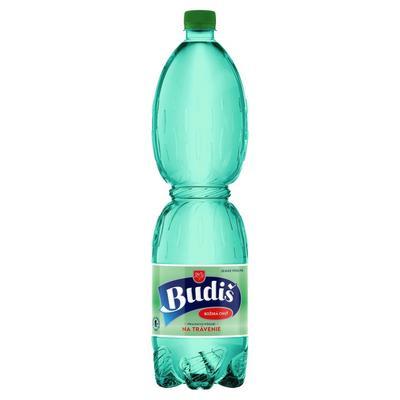 VODA MINERÁLNA BUDIŠ JEMNE PERLIVÁ 1.5l PET VRATNÝ OBAL