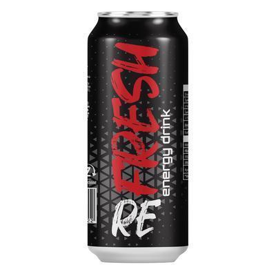 NÁPOJ ENERGETICKÝ REFRESH 0.5l FRESH PLECH VRATNÝ OBAL