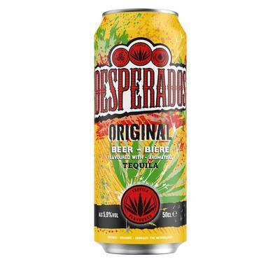 PIVO DESPERADOS 0.5l HEINEKEN PLECH VRATNÝ OBAL