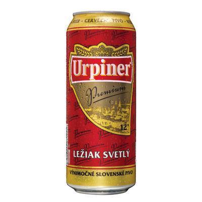 PIVO URPINER 12° PREMIUM 0.5l PLECH VRATNÝ OBAL