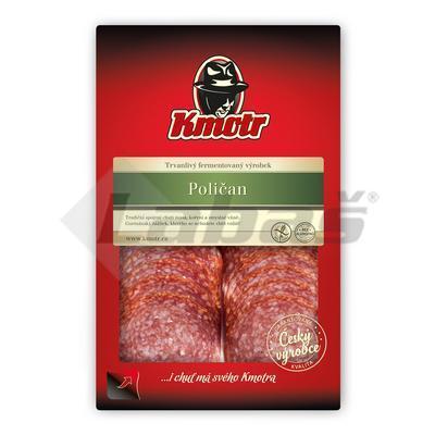SALÁMA POLIČAN KRÁJANÁ 75g OA KMOTR BEZLEP