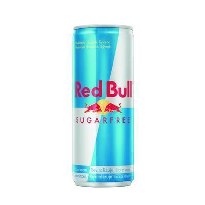 NÁPOJ ENERGETICKÝ RED BULL SUGAR FREE 0.25l PLECH VRATNÝ OBAL