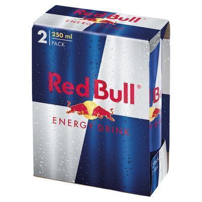 NÁPOJ ENERGETICKÝ RED BULL 2PACK 2x0.25l PLECH VRATNÝ OBAL