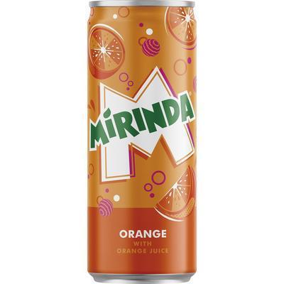 MIRINDA ORANGE 0.33l PLECH VRATNÝ OBAL