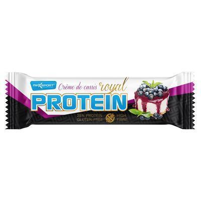 TYČINKA PROTEIN BAR CRÉME DE CASSIS 60g ROYAL MAX SPORT