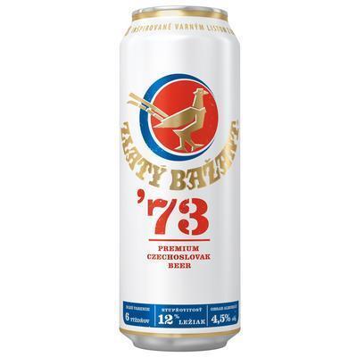 PIVO ZLATÝ BAŽANT ´73 0.5l PLECH VRATNÝ OBAL