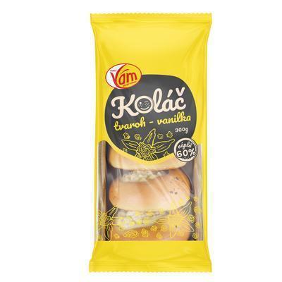 KOLÁČ TVAROH-VANILKA 300g /5x60g/ B VAMEX