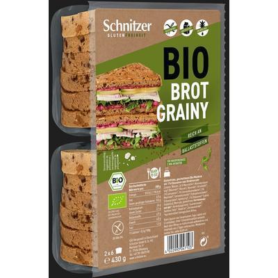 CHLIEB KRÁJANÝ SO SEMIENKAMI BIO 430g SCHNITZER BEZLEP.