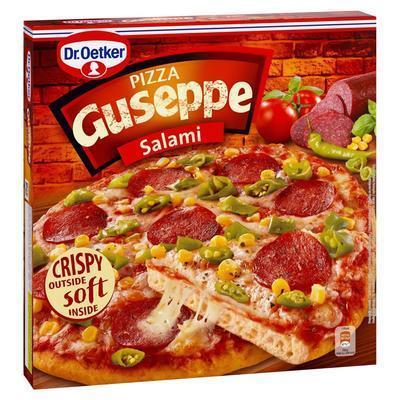 MRAZENÁ PIZZA SALAMI 380g GUSEPPE