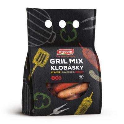 KLOBÁSKA GRIL PÁRTY TAŠKA MIX 600g OA MECOM BEZLEP
