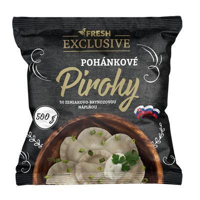 MRAZENÉ PIROHY POHÁNKOVÉ 500g FRESH EXCLUSIVE