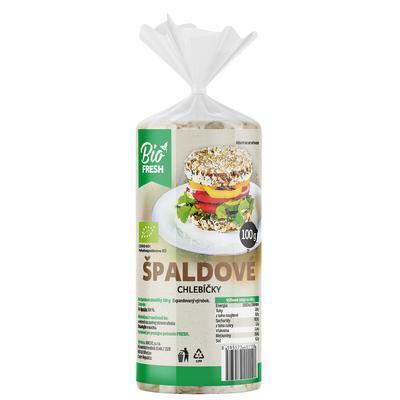CHLEBÍK BIO ŠPALDOVÝ 100g FRESH