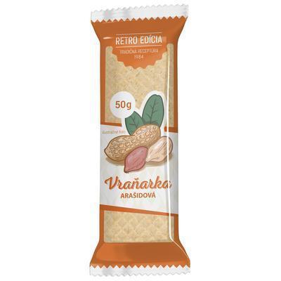 OBLÁTKY VRAŇARKA ARAŠIDOVÁ OBVOD. MÁČ. 50g RETRO