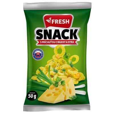 SNACK PRÍCHUŤ SYR - CIBUĽKA 50g FRESH