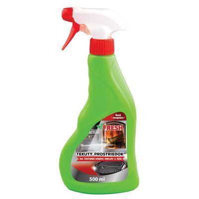 ČISTIACI PROSTRIEDOK NA KRBY, GRILY A RÚRY 500ml FRESH
