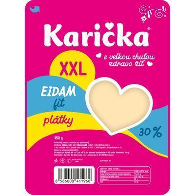 SYR KARIČKA EIDAM PLÁTKY FIT 30% 150g