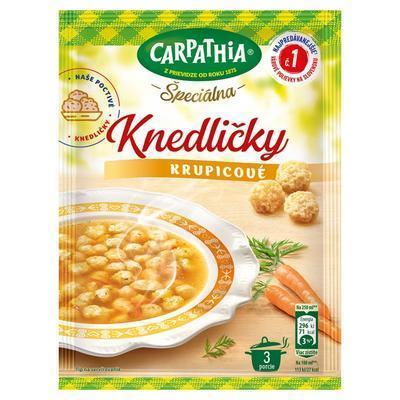 POLIEVKA S KRUPICOVÝMI KNEDLIČKAMI 50g CARPATHIA