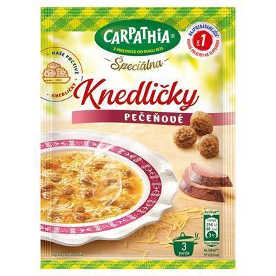 POLIEVKA S PEČEŇOVÝMI KNEDLIČKAMI 50g CARPATHIA