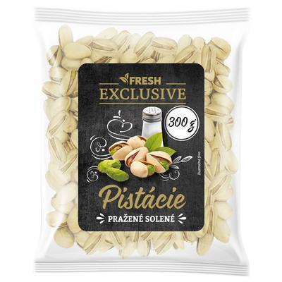PISTÁCIE PRAŽENÉ SOLENÉ 300g FRESH EXCLUSIVE