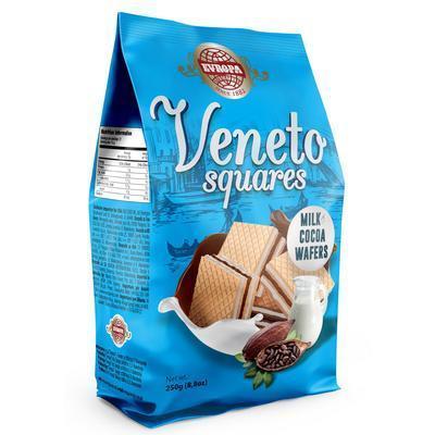 OBLÁTKY S VANILKOVOU A KAKAOVOU NÁPLŇOU 250g VENETO