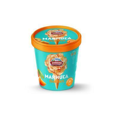 MRAZENÝ OVOCNÝ SORBET MARHUĽA 420ml ZVOLENSKÝ