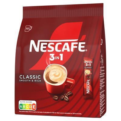 KÁVA 3v1 NESCAFÉ 165g (10x16,5g) NESTLÉ SÁČOK