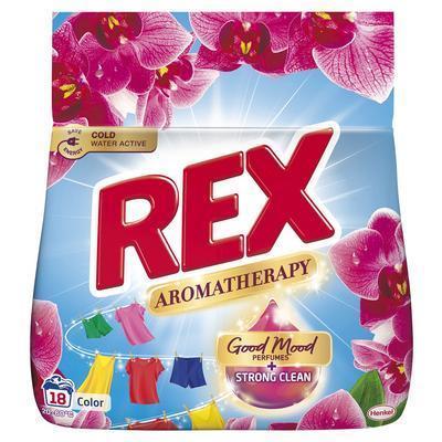 PRÁŠOK PRACÍ REX AROMATHERAPY ORCHID 990g 18PD
