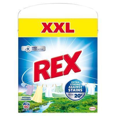PRÁŠOK PRACÍ REX AMAZONIA FRESHNESS 3300g 60PD