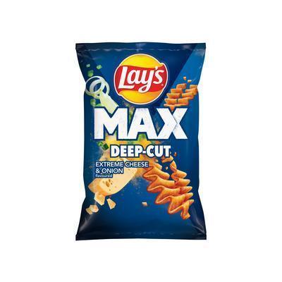 LUPIENKY LAY´S MAX DEEP CUT CHEESE&ONION 120g