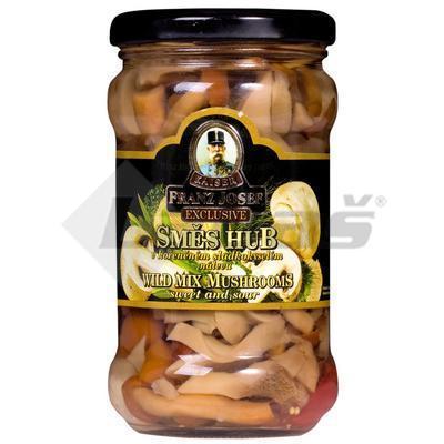 HUBY ZMES V SLADKOKYSLOM NÁLEVE 314ml 280g / PP 170g SKLO FRANZ JOSEF