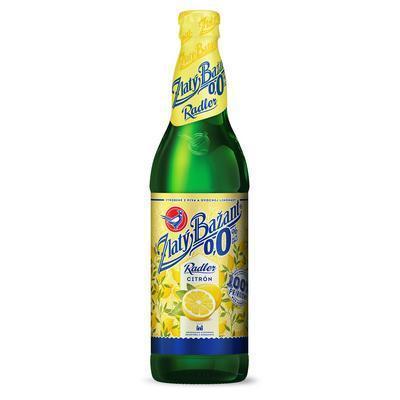 PIVO ZLATÝ BAŽANT RADLER CITRÓN 0,0% 0.5l VRATNÁ FĽAŠA