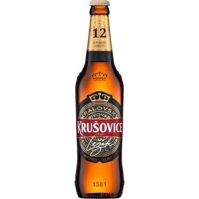 PIVO KRUŠOVICE KRÁLOVSKÁ 12% 0.5l VRATNÁ FĽAŠA