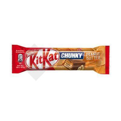 TYČINKA KIT KAT CHUNKY ARAŠID. MASLO 42g NESTLÉ