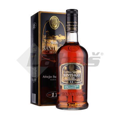 RUM SANTIAGO DE CUBA AŇEJO SUPERIOR 11YO 40% 0.7l