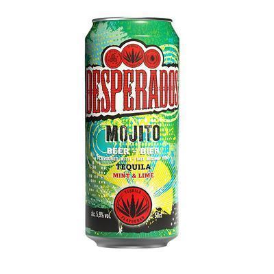 PIVO DESPERADOS MOJITO 0.5l HEINEKEN PLECH VRATNÝ OBAL