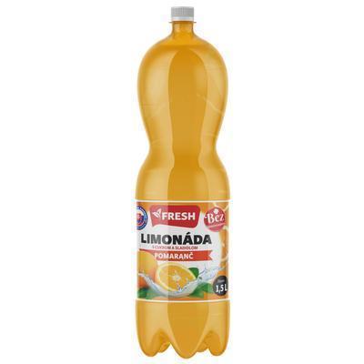 VODA PRAMENITÁ POMARANČ 1.5l PET FRESH VRATNÝ OBAL