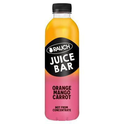 ŠŤAVA RAUCH JUICE BAR FRESH MANGO-POMARANČ-MRKVA 100% 0.8l PET VRATNÝ OBAL