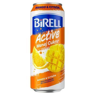 PIVO BIRELL ACTIVE NEALKO MANGO&CITRÓN LIMITOVANÁ EDÍCIA 0.5l PLECH VRATNÝ OBAL