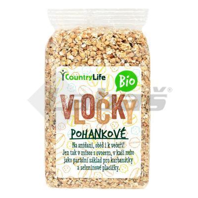 VLOČKY BIO POHÁNKOVÉ 250g COUNTRY LIFE