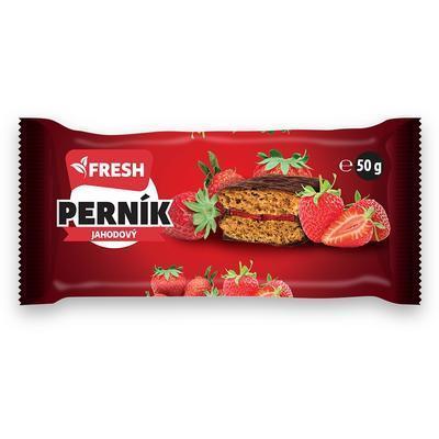 PERNÍK JAHODOVÝ 50g FRESH