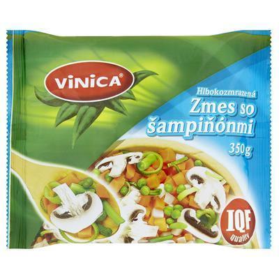MRAZENÁ ZMES ZELENINOVÁ SO ŠAMPIONMI 350g VINICA EQUUS