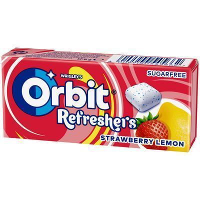 ŽUVAČKY ORBIT REFRESHER JAHODA CITRÓN 17,9g HP
