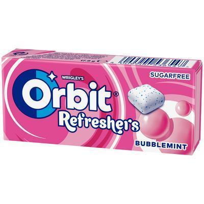 ŽUVAČKY ORBIT REFRESHER BUBBLEMINT 17,9g HP