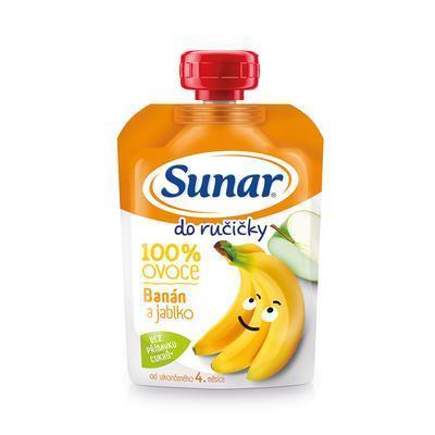 DETSKÁ VÝŽIVA DO RUČIČKY BANÁN 100g SUNAR KAPSIČKA